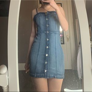 guess denim dress